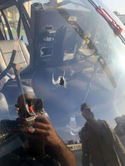 Helicóptero da Record TV é atingido em tiroteio no Rio de Janeiro; piloto é baleado de raspão
