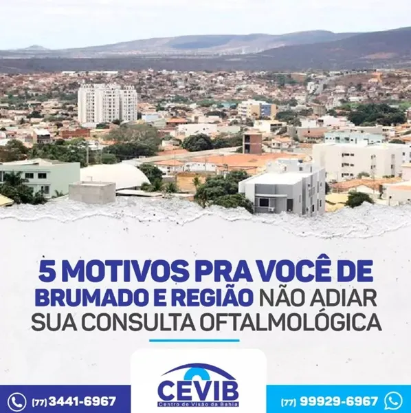 Cevib conta com equipamentos de ponta para cuidar da sua saúde ocular