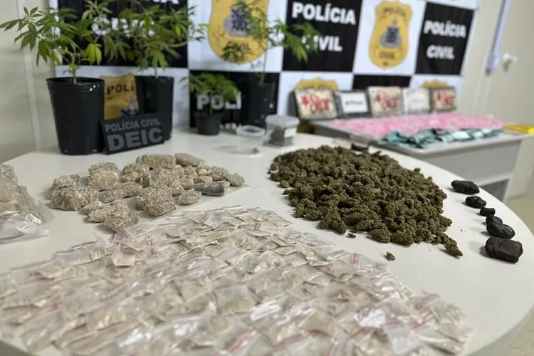 Foragido de Santa Catarina é preso em Salvador com drogas para vender no carnaval