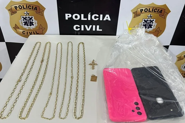 Joias avaliadas em R$ 200 mil são recuperadas em Vitória da Conquista