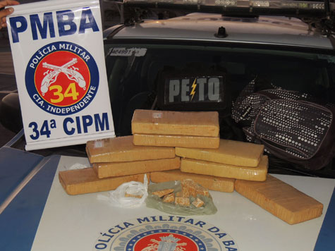 Polícia apreende mais de 9 kg de drogas em Brumado