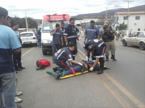Brumado: Metalúrgico de bicicleta foi atropelado próximo à rodoviária