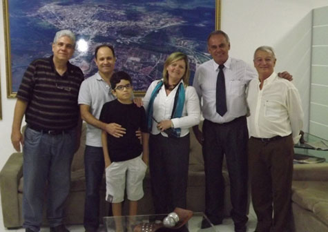 Brumado: Rotaryanos visitam prefeito municipal