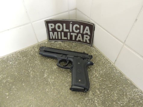 Brumado: Polícia apreende pistola de brinquedo com adolescente