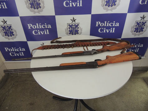 Brumado: Na tentativa de prender ladrões de motos, polícia civil apreende armas de fogo na BA-148