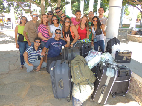 Jovens católicos de Brumado embarcam para a jornada da juventude