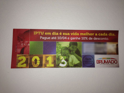 Brumado: Prefeitura entrega carnês do IPTU 2013