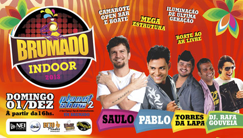 Pablo e Saulo Fernandes no Brumado Indoor 2013