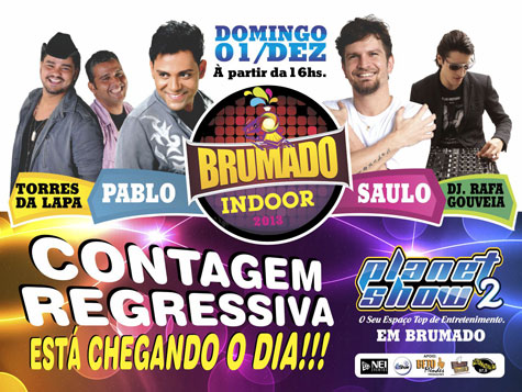 Brumadenses estão na contagem regressiva para o Brumado Indoor