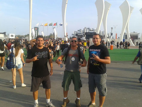 Brumadenses curtem o Rock in Rio 2013