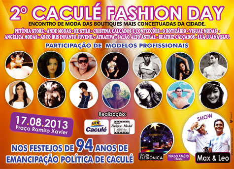 Vem ai o 2º Caculé Fashion Day