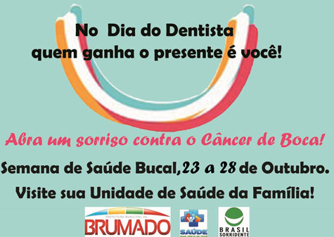 Brumado: Sesau realiza campanha de conscientização contra o câncer de boca