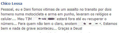 Salvador: Brumadense é assaltado por homens armados