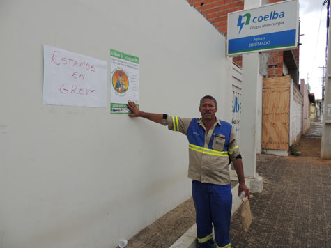 Brumado: Após 10 anos, funcionários da Coelba aderem à paralisação estadual