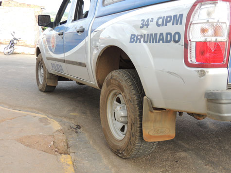 Brumado: Colisão entre viatura da polícia militar e motocicleta