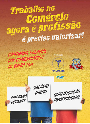Brumado: Comerciários iniciam campanha salarial 2014