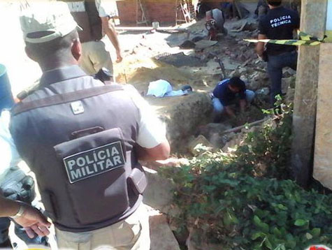 Guanambi: Muro desaba e mata servente de pedreiro