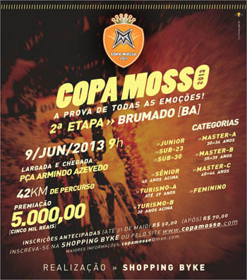 Brumado sedia 2ª etapa da Copa Mosso de Ciclismo