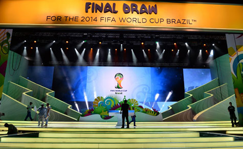 Fifa irá sortear grupos da Copa do Mundo de 2014 nesta sexta-feira (06)