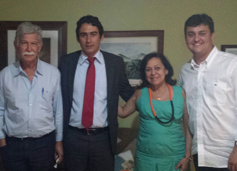 Brumado: Ex-prefeito e vereadores se reúnem com Lídice da Mata em Salvador