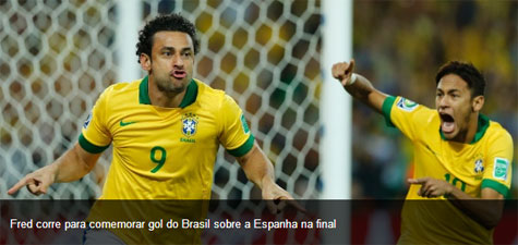 Brasil dá show, bate Espanha no Maracanã e é tetracampeão da Copa das Confederações