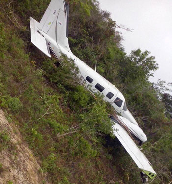 Avião particular de empresários brumadenses faz pouso forçado no Ceará