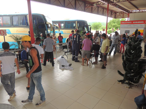 Brumado: Lavrador sofre infarto e morre no terminal rodoviário