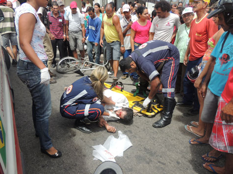 Brumado: Idoso é atropelado por viatura da polícia militar