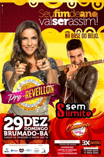 Faltam apenas 22 dias para o show de Ivete Sangalo em Brumado