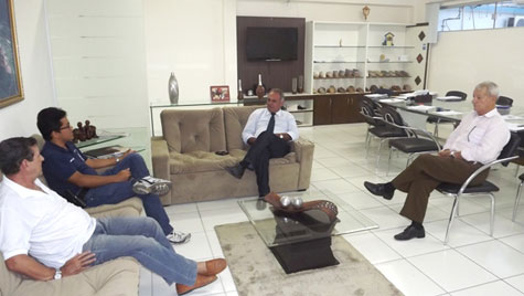 Brumado: Coordenador da 20ª Coorpin visita prefeito Aguiberto