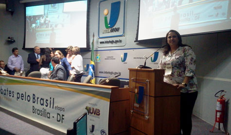 Liu Vasconcelos participa de congresso de vereadores em Brasília