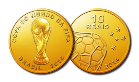 Banco Central vai lançar 9 moedas comemorativas da Copa do Mundo