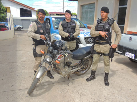 Brumado: Polícia recupera moto roubada