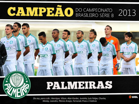 Palmeiras faz 3 a 0 no Boa e é campeão da Série B