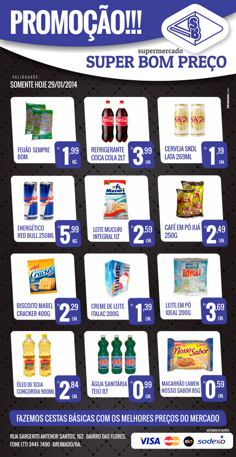 Brumado: Confira as promoções do Supermercado Super Bom Preço