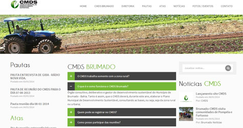 Brumado: CMDS acaba de lançar site