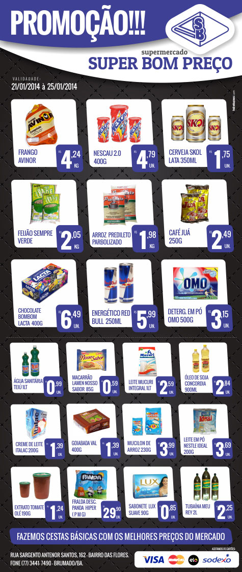 Brumado: Confira as promoções do Supermercado Super Bom Preço