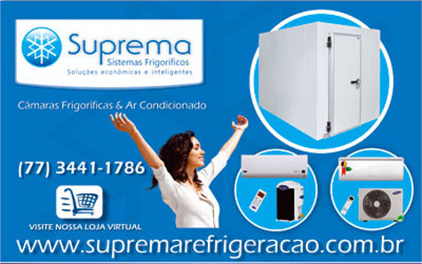 Suprema Refrigeração para resfriar o calor em Brumado