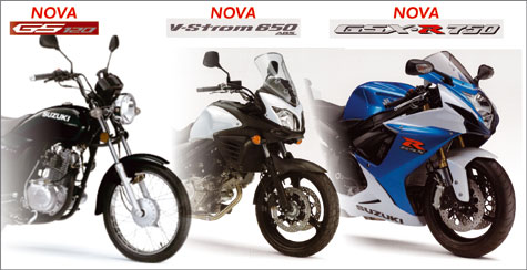 Brumado: Sukuzi lança novos modelos de motocicletas para 2014
