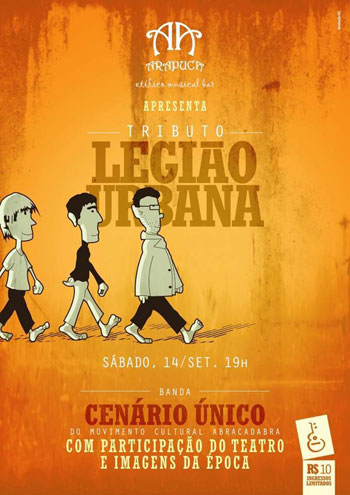 Banda vai fazer tributo à Legião Urbana em Brumado