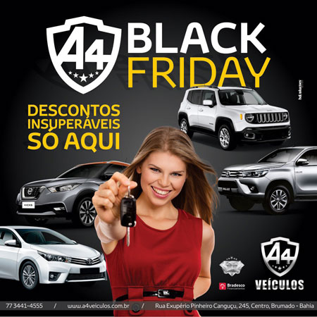 A4 Veículos deu início ao Black Friday da loja em Brumado