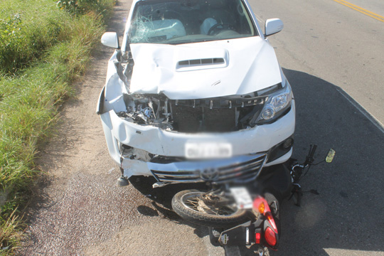 Aumenta o número de acidentes de carros e motos em Brumado