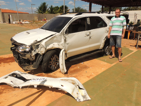 Presidente do PV brumadense e família sofrem acidente na BR-324