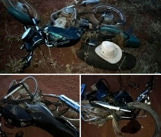 Brumado: Três adolescentes em uma motocicleta colidem com lavrador em Ubiraçaba