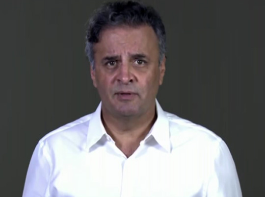 Aécio Neves diz ser 'vítima de armação' e que não 'fez dinheiro' com política