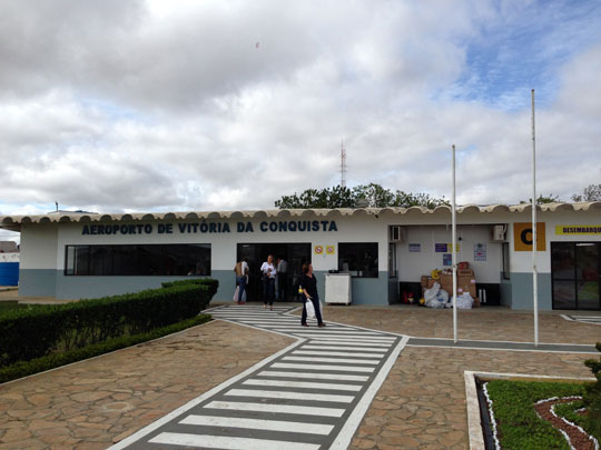 Vitória da Conquista: Obra do aeroporto pode ficar inacabada por falta de verba