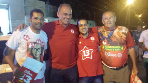 Brumado: Aguiberto comemora vitória de Dilma e se destaca como grande líder político da cidade