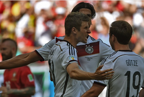 Copa 2014: Alemanha supera Portugal com goleada