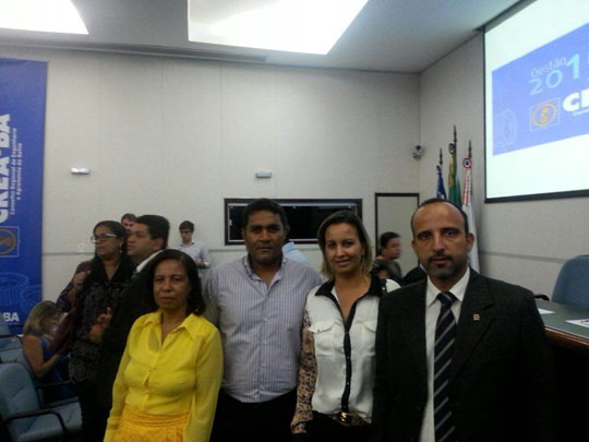 Brumadenses participam da posse do novo presidente do Crea-Ba em Salvador