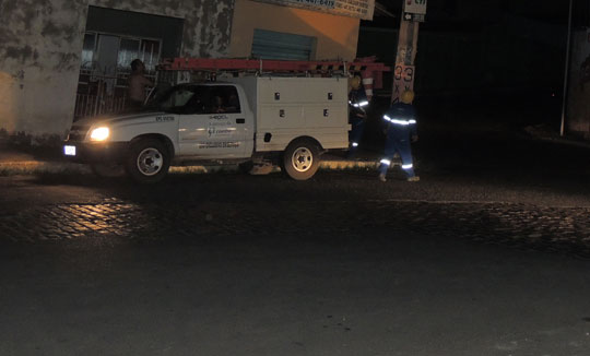 Coelba esclarece queda de energia em grande parte da cidade de Brumado